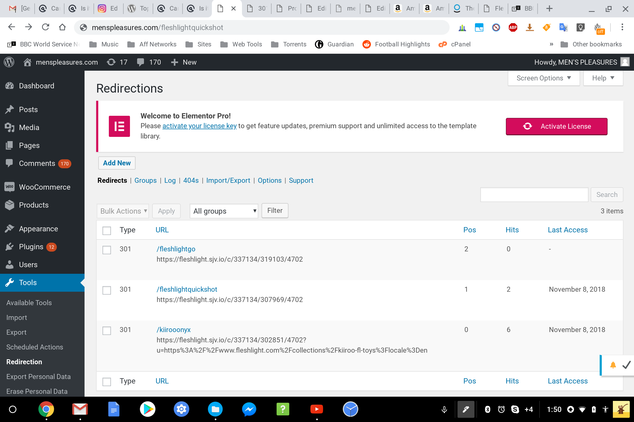 Redirection plugin