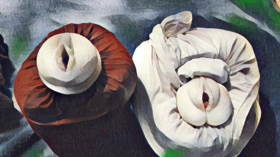 Fleshlight casing secured drawstring bag