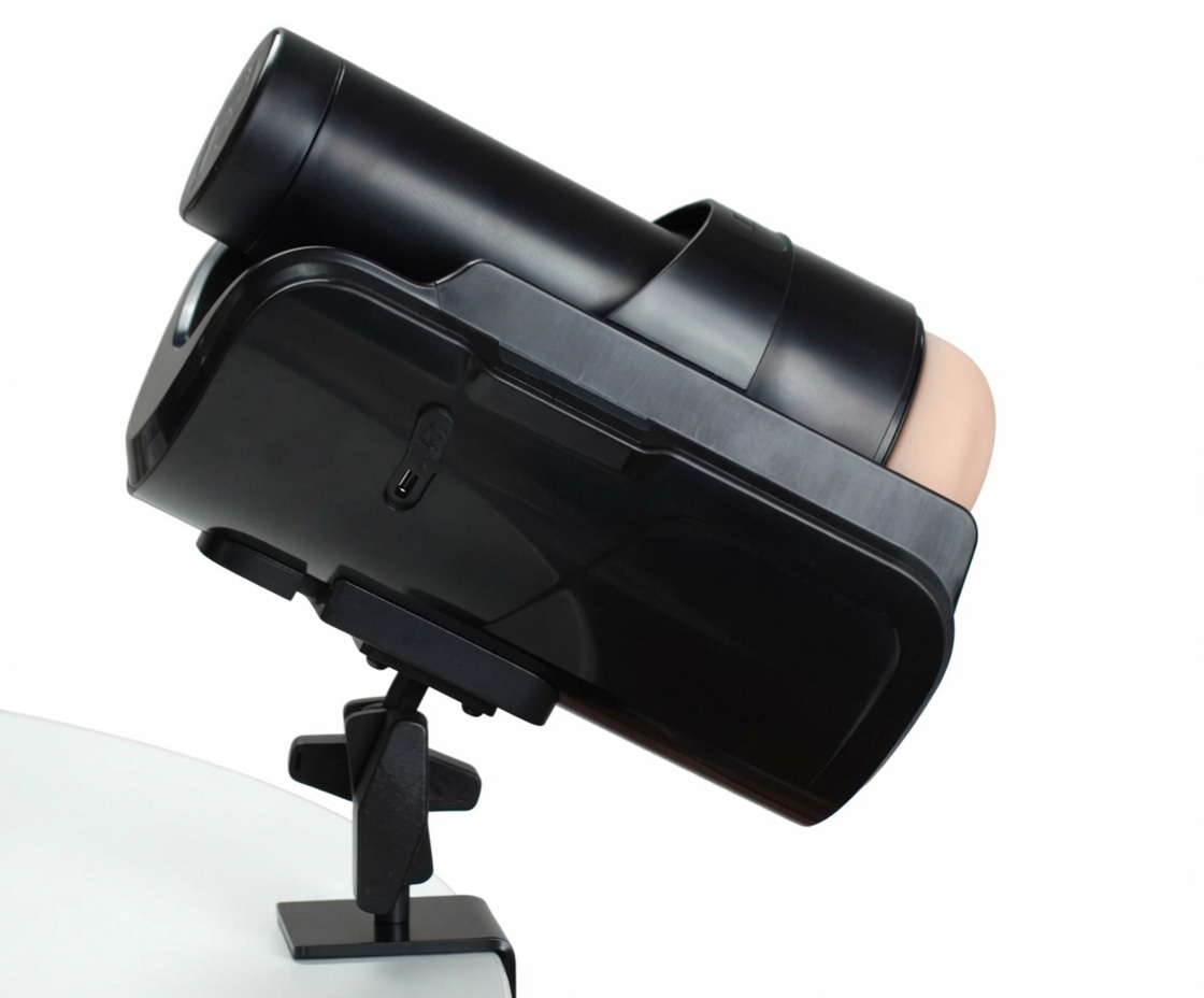 KEON 2 in a mount attached to my desk