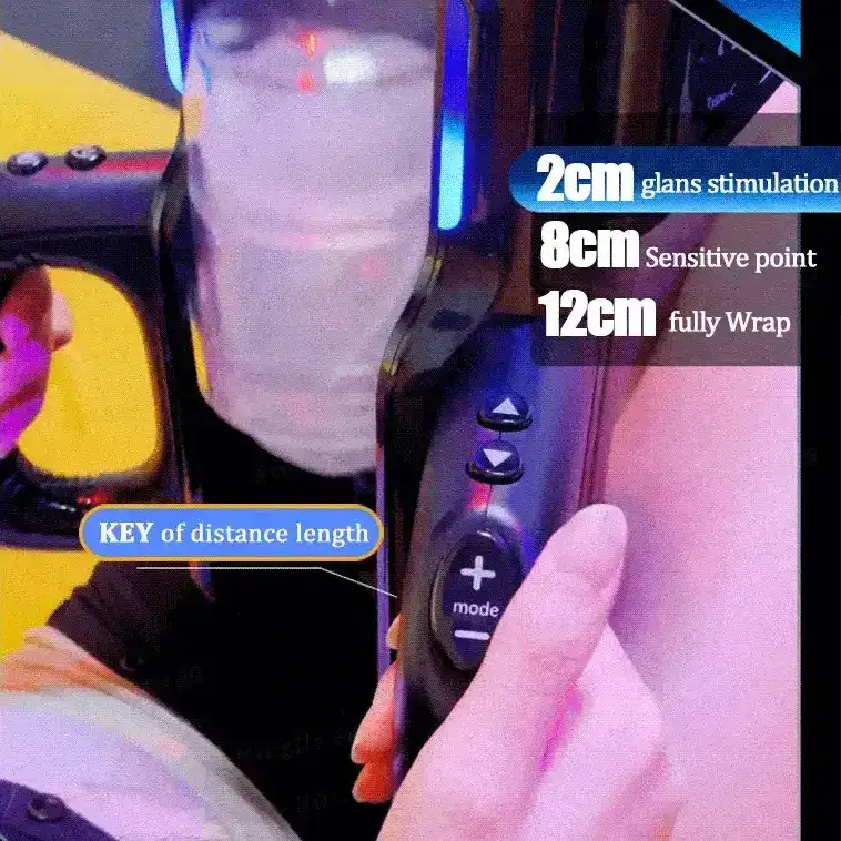 Man going through the gears on the Leten Thrust Pro