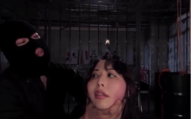 WAVR-146 a japanese hardcore movie with women detective being assaulted by men in masks