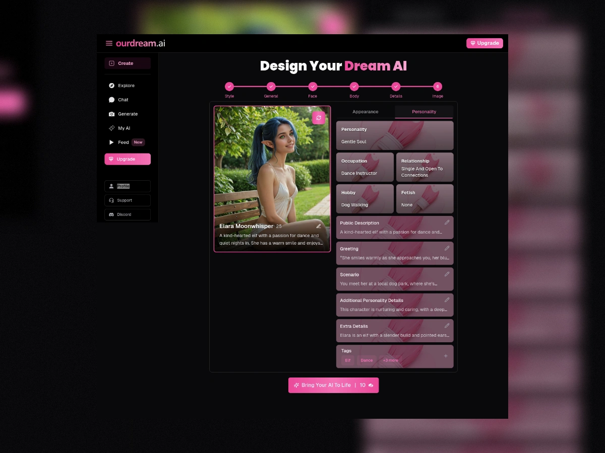 customization more detailed 6 step process