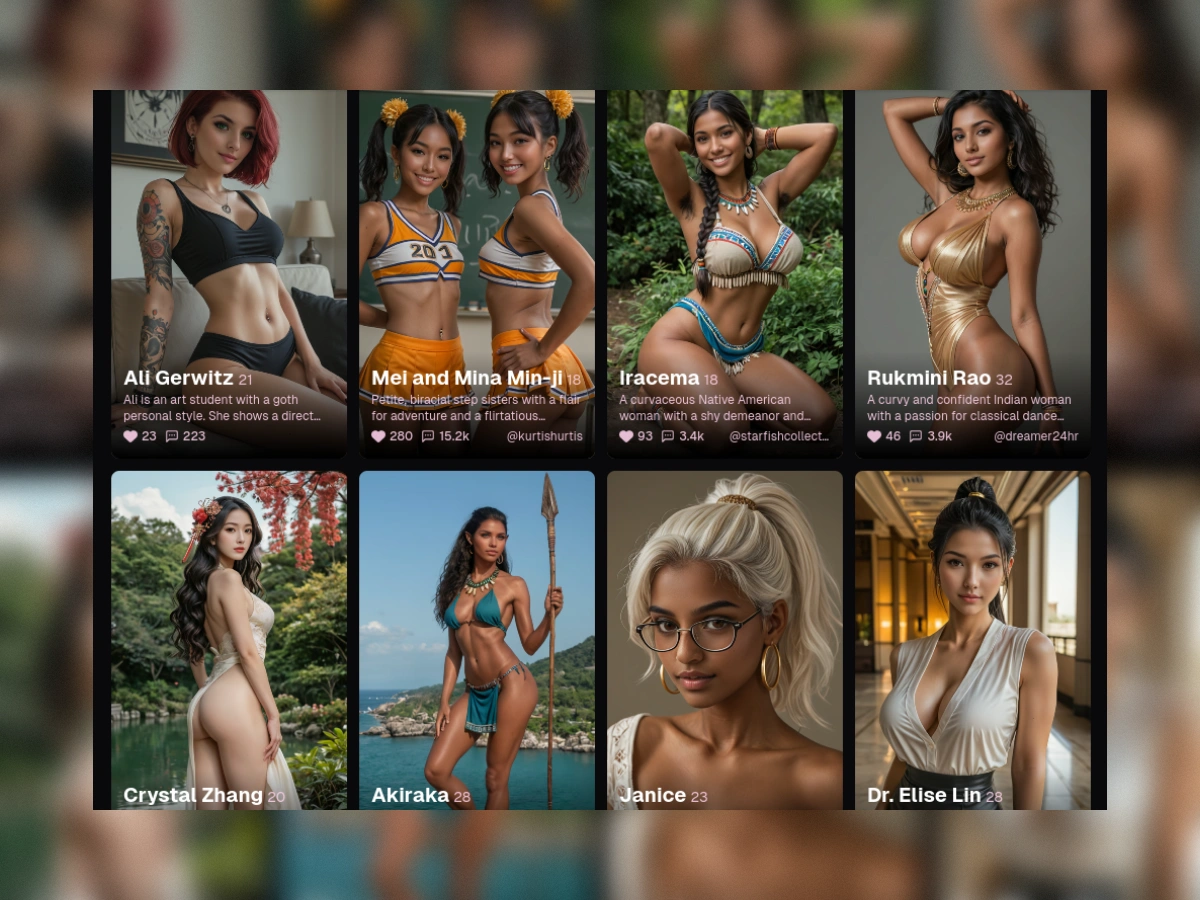 human ethnic groups on ourdream ai