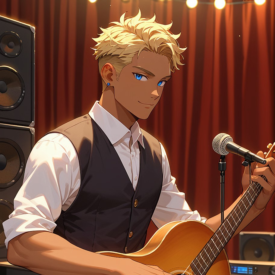 Ourdream.AI anime male character from their archive of gents 1