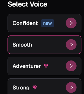 OudreamAI male voices screenshot - 4 from 8