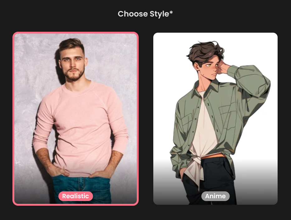 Choosing you candy ai bf both normal and anime