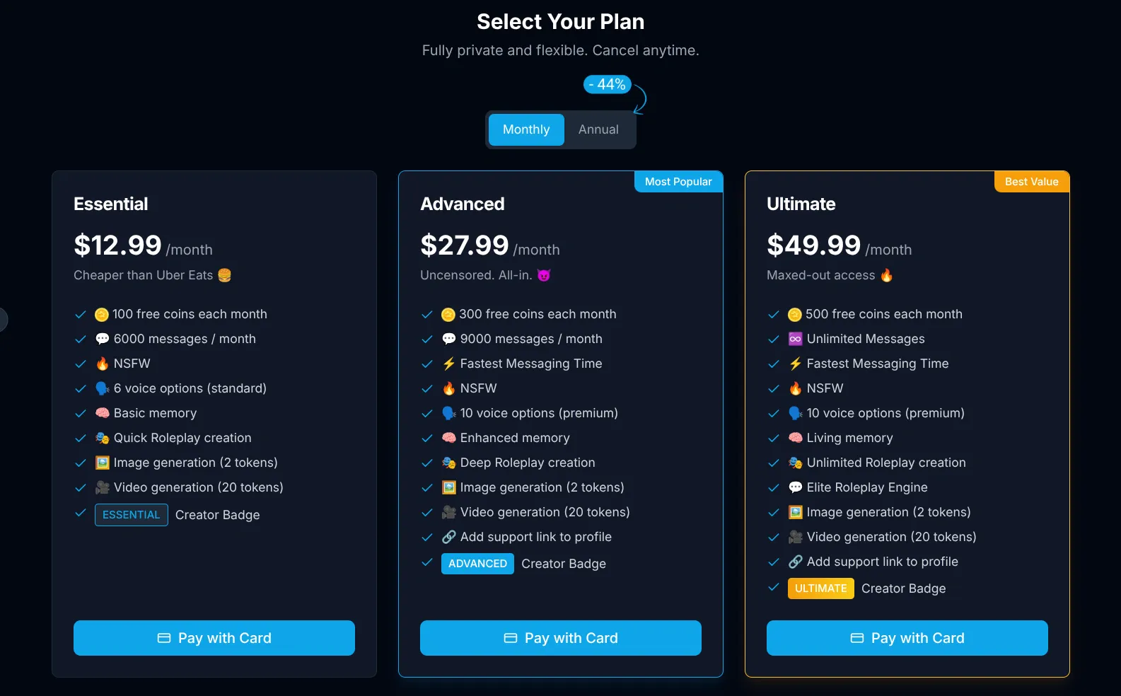 darlink.ai pricing packages