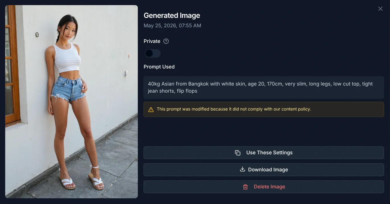 darlinkai AI image generated manually with text prompt