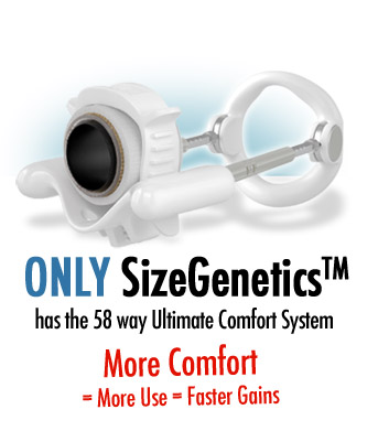 sizegenetics 58 way comfort system