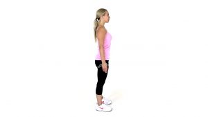 Standing kegel exercise 