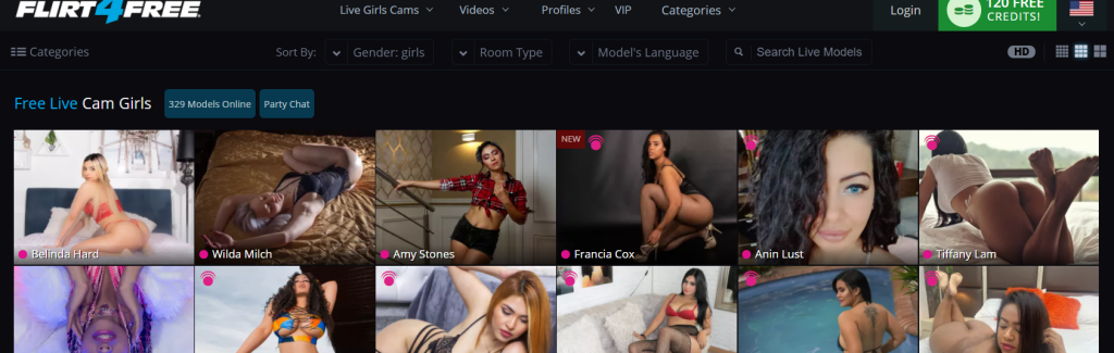 Flirt4free number 4 in US search