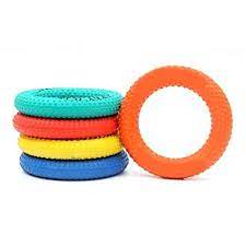 different color mini eraser rings 