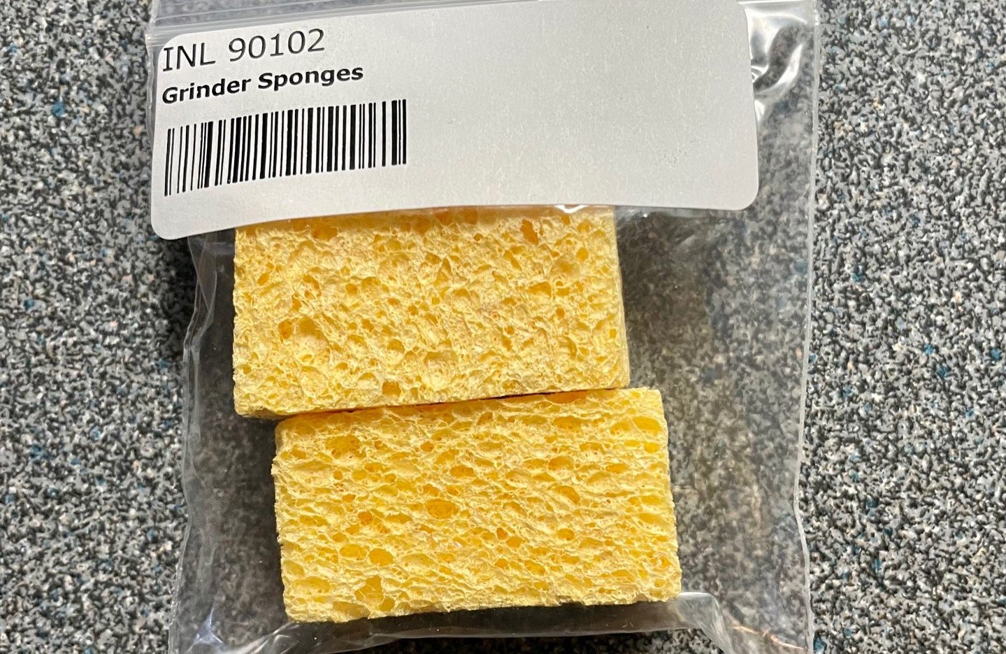 Sponges used for creating fake oral experience