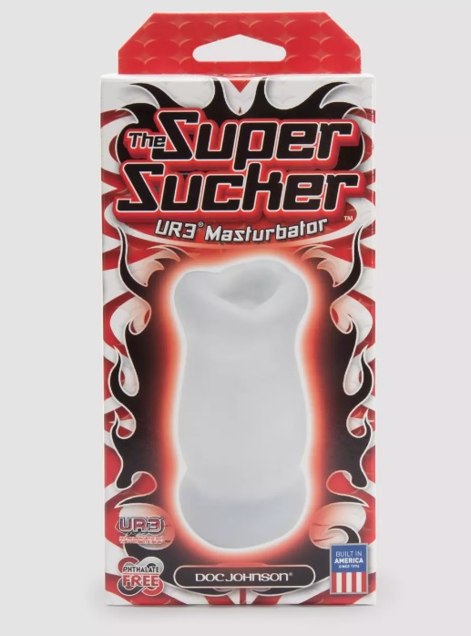 Doc Johnson Super Sucker Masturbation Sleeve pocket pussy in its box