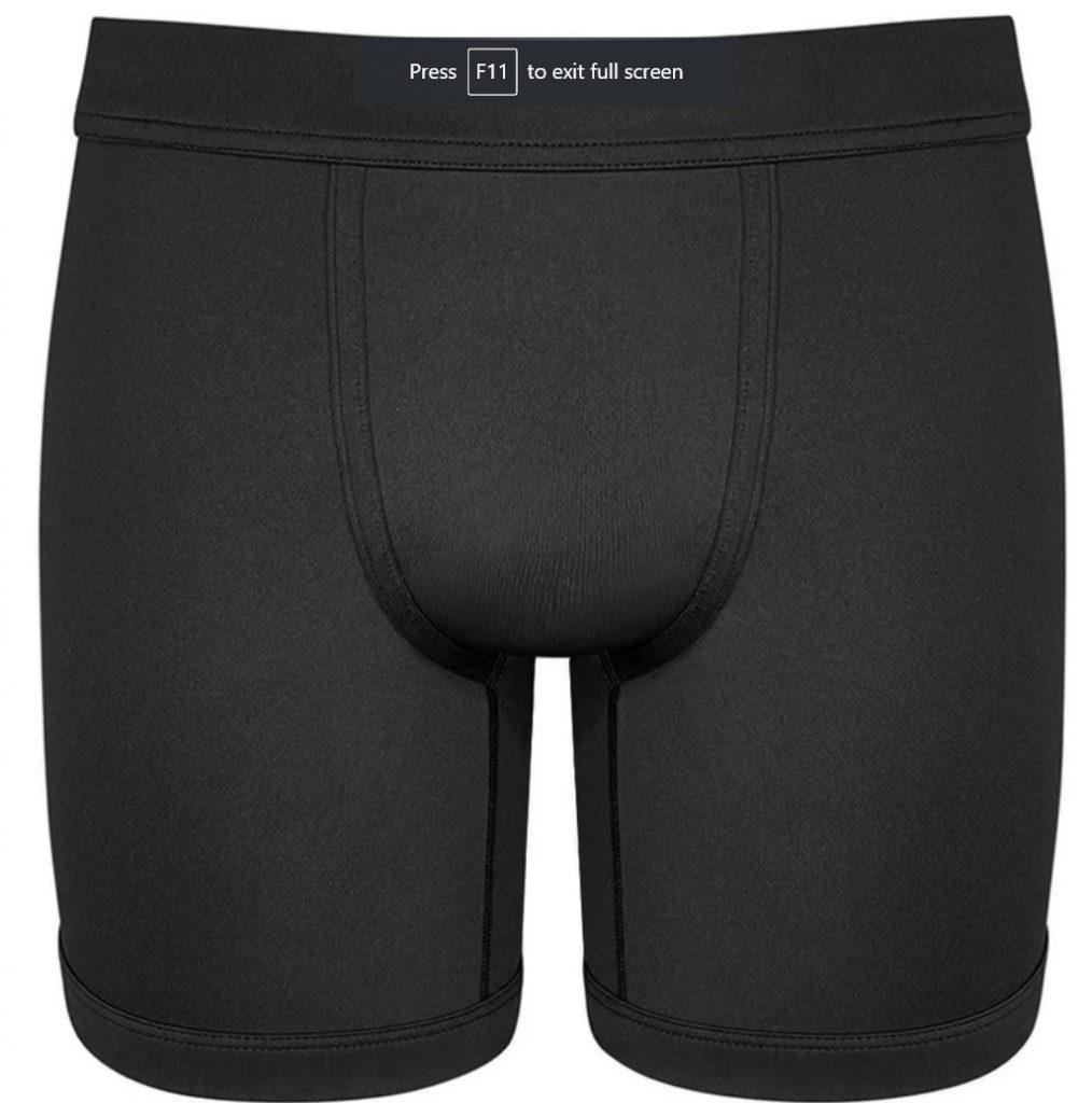 Rodeo 6 inch Packing boxer trunks in black