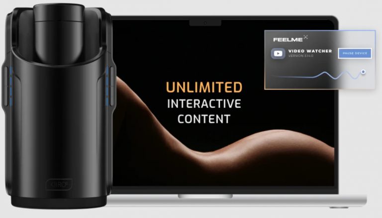 Keon Feel Me automated stroker with new FeelMe AI software