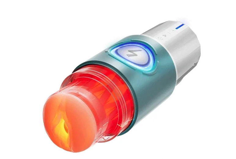 Leten Thermopod review Leten Thermopod review - a split image of it in action