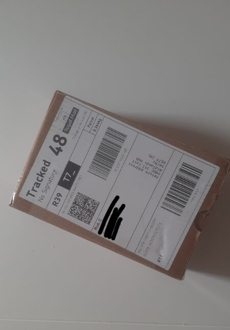 lovense gush 2 motion in its parcel