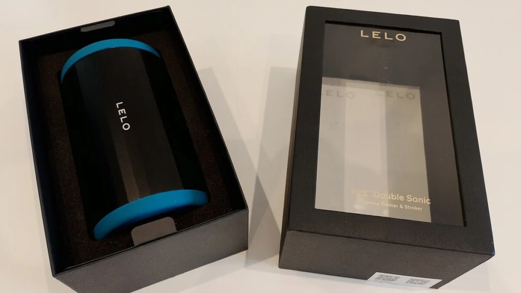 LELO f2s double Sonic in gift the box with see through plastic panel image